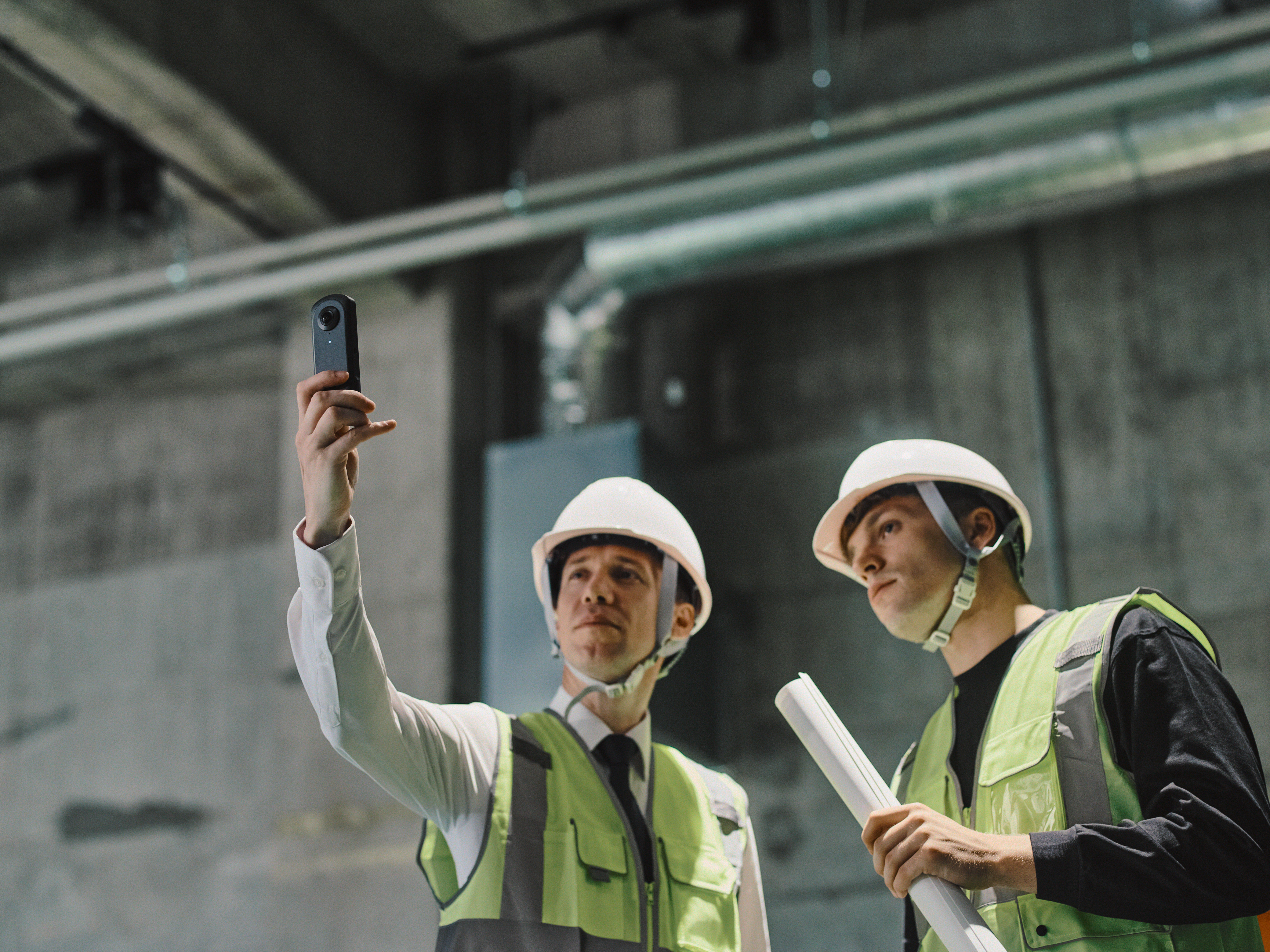 Sur le chantier